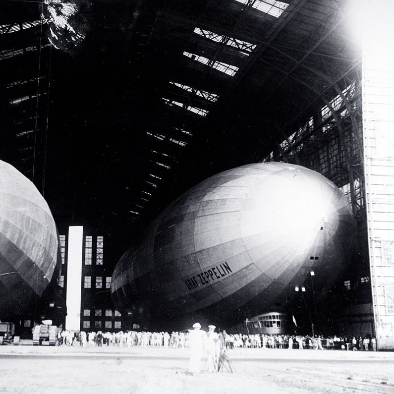 Graf Zeppelin at Lakehurst, August 1929