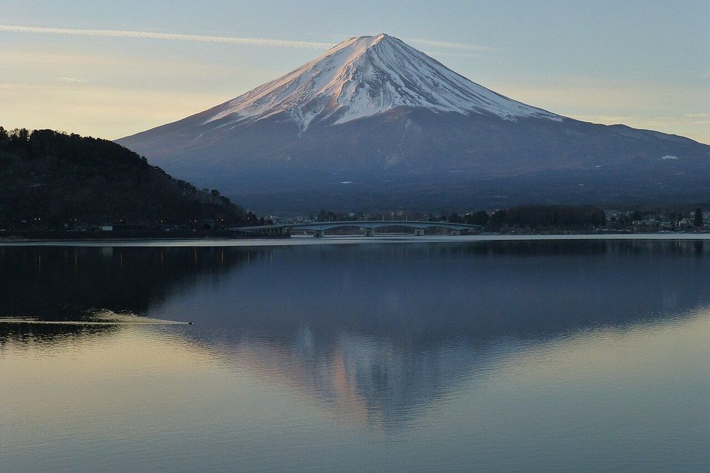 Mount Fuji from Lake Kawaguchi