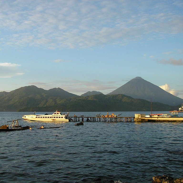 Tidore volcano, Spice Islands