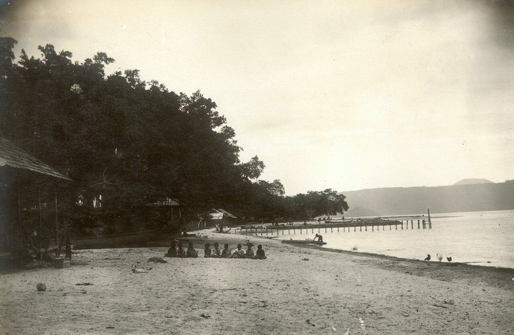 Aceh coast, Sumatra (historic photo)