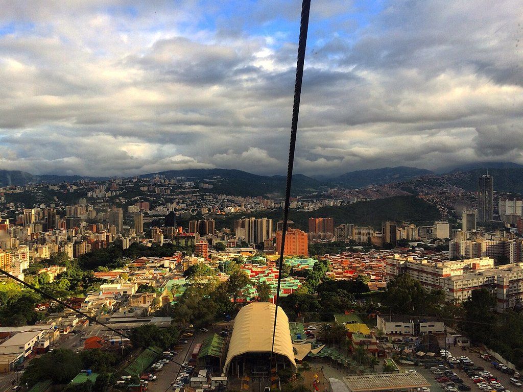 Caracas from the Ávila cable car