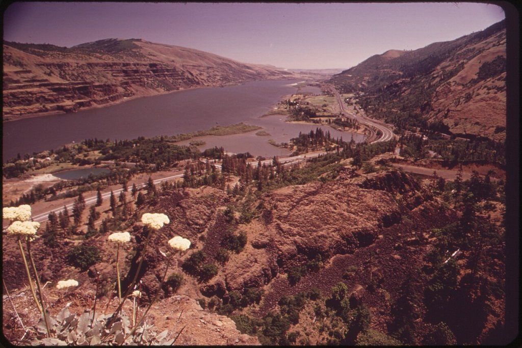 Columbia River Gorge near The Dalles