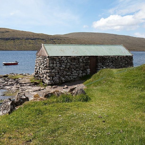 Sørvágsvatn lake, Faroe Islands